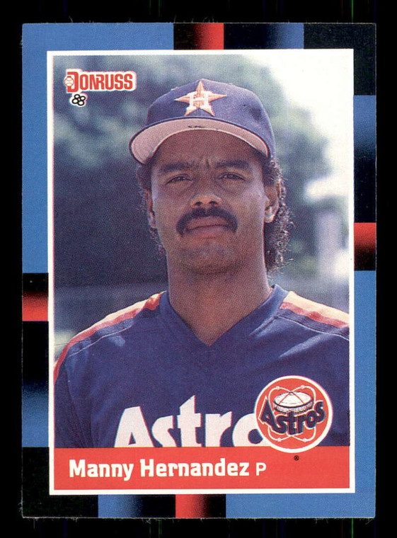 1988 Donruss #481 Manny Hernandez NM-MT RC Rookie Houston Astros 