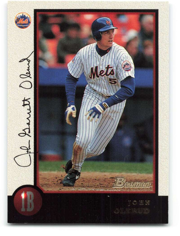 1998 Bowman #67 John Olerud NM-MT New York Mets 