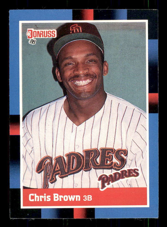 1988 Donruss #483 Chris Brown NM-MT San Diego Padres 