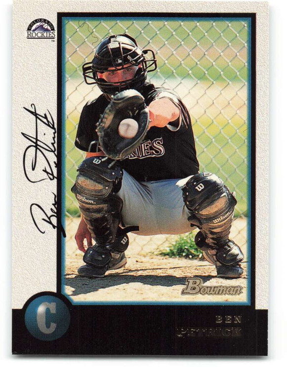 1998 Bowman #83 Ben Petrick NM-MT Colorado Rockies 