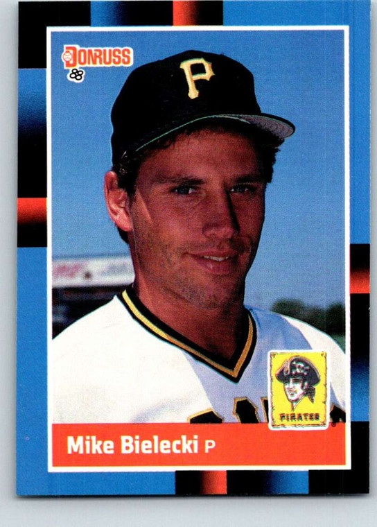 1988 Donruss #484 Mike Bielecki NM-MT Pittsburgh Pirates 