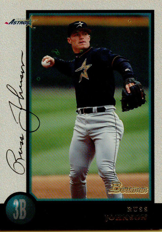 1998 Bowman #96 Russ Johnson NM-MT Houston Astros 
