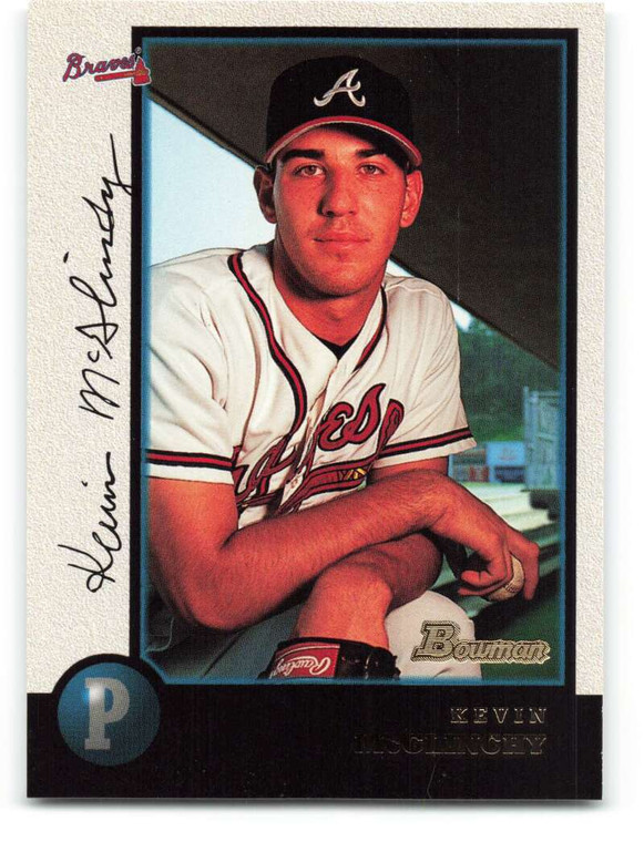 1998 Bowman #98 Kevin McGlinchy NM-MT Atlanta Braves 