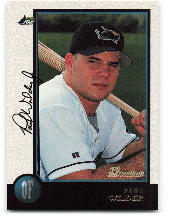 1998 Bowman #99 Paul Wilder NM-MT Tampa Bay Devil Rays 