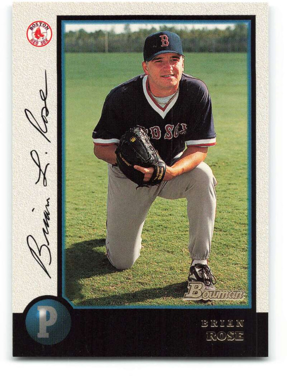 1998 Bowman #103 Brian Rose NM-MT Boston Red Sox 