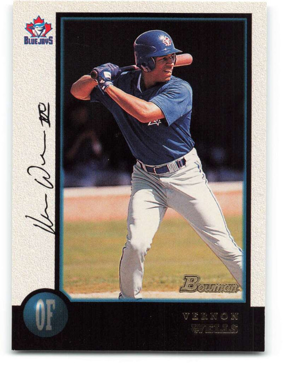 1998 Bowman #112 Vernon Wells NM-MT Toronto Blue Jays 