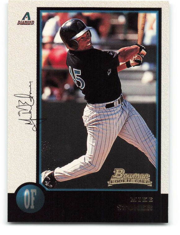1998 Bowman #114 Mike Stoner NM-MT RC Rookie Arizona Diamondbacks 