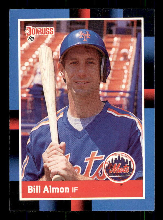 1988 Donruss #487 Bill Almon NM-MT New York Mets 