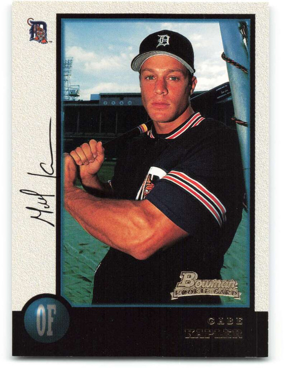 1998 Bowman #125 Gabe Kapler NM-MT RC Rookie Detroit Tigers 