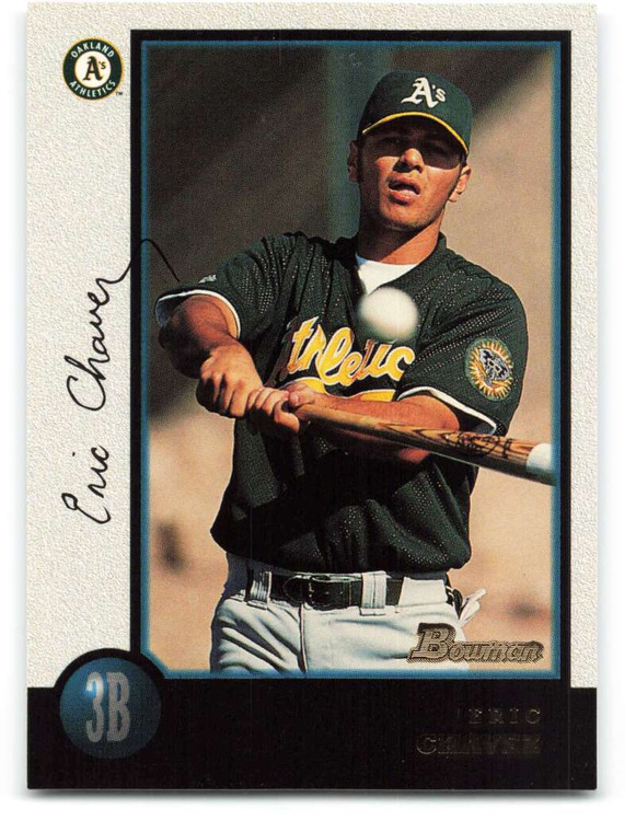 1998 Bowman #133 Eric Chavez NM-MT Oakland Athletics 