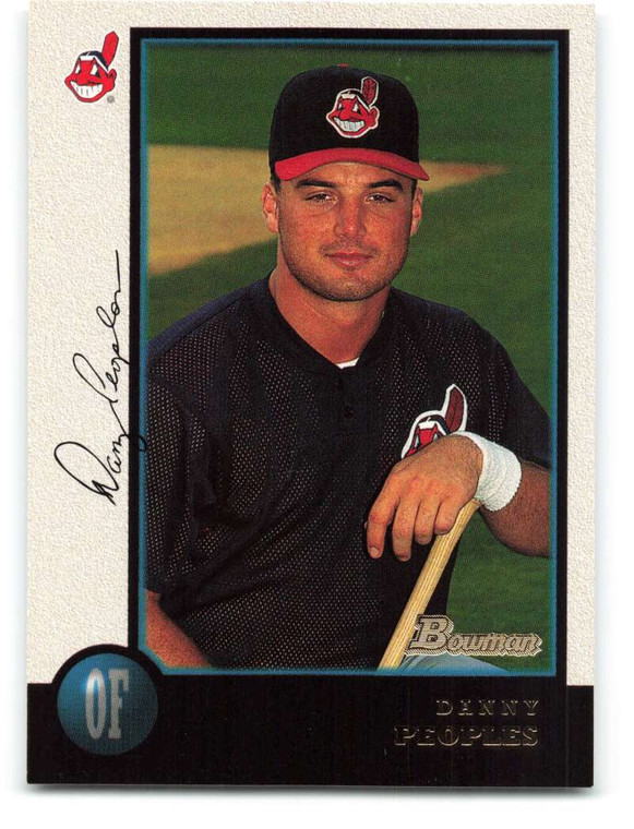1998 Bowman #140 Danny Peoples NM-MT Cleveland Indians 