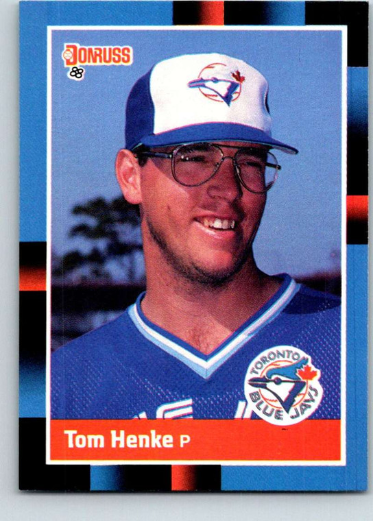 1988 Donruss #490 Tom Henke NM-MT Toronto Blue Jays 