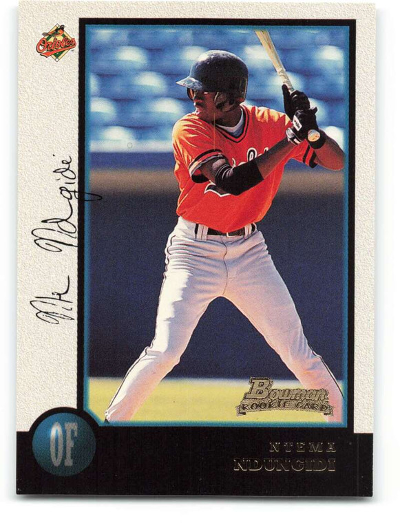 1998 Bowman #151 Ntema Ndungidi NM-MT RC Rookie Baltimore Orioles 