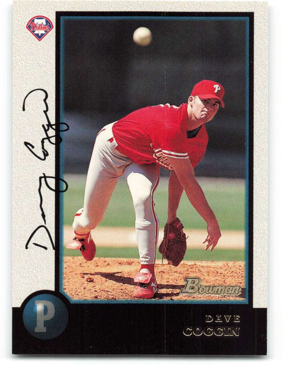 1998 Bowman #160 Dave Coggin NM-MT Philadelphia Phillies 