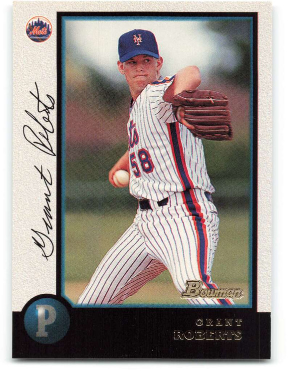 1998 Bowman #171 Grant Roberts NM-MT New York Mets 