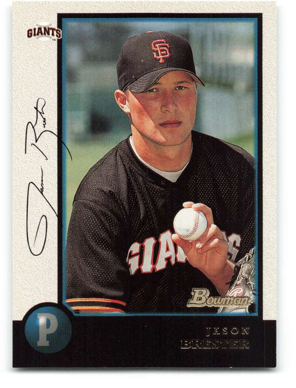 1998 Bowman #173 Jason Brester NM-MT San Francisco Giants 