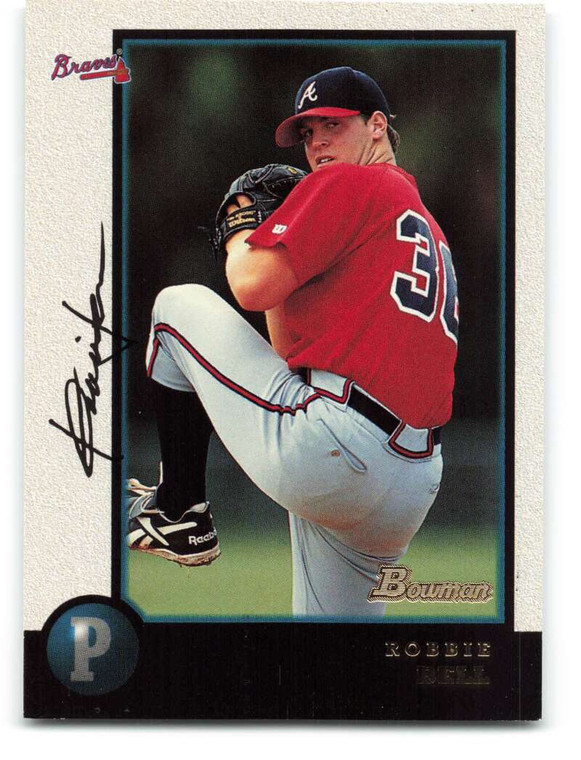 1998 Bowman #176 Rob Bell NM-MT Atlanta Braves 