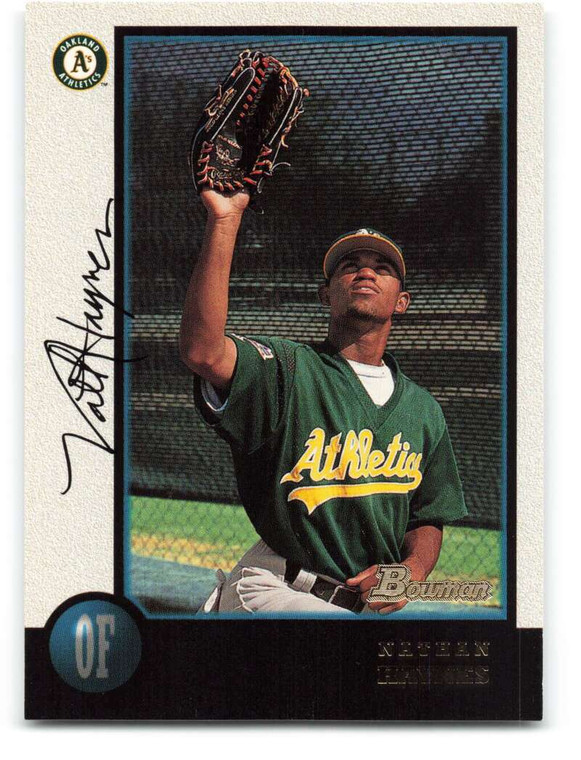 1998 Bowman #177 Nathan Haynes NM-MT Oakland Athletics 