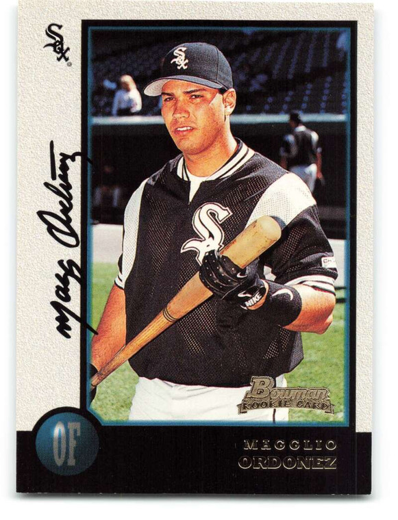 1998 Bowman #185 Magglio Ordonez UER NM-MT RC Rookie Chicago White Sox 