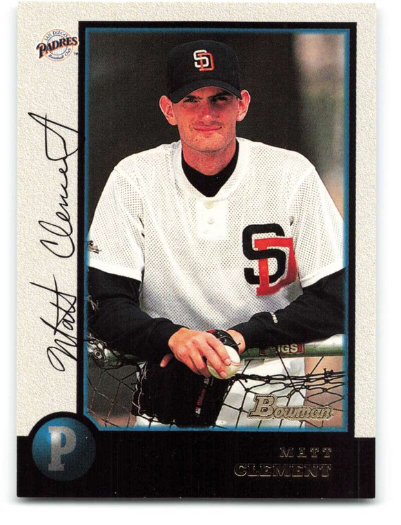 1998 Bowman #188 Matt Clement NM-MT San Diego Padres 