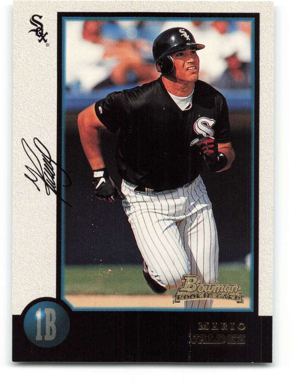 1998 Bowman #199 Mario Valdez NM-MT Chicago White Sox 