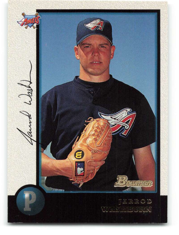 1998 Bowman #204 Jarrod Washburn NM-MT Anaheim Angels 