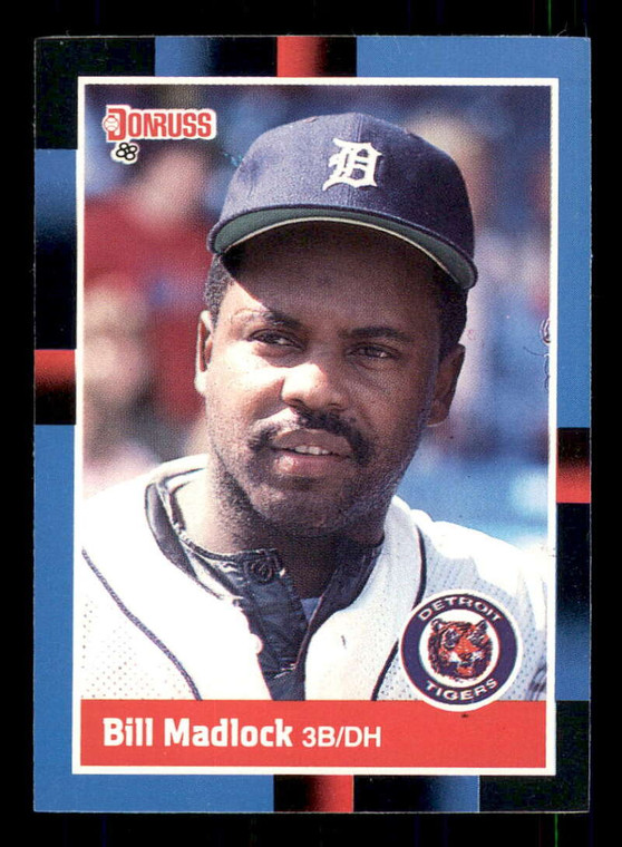 1988 Donruss #496 Bill Madlock NM-MT Detroit Tigers 