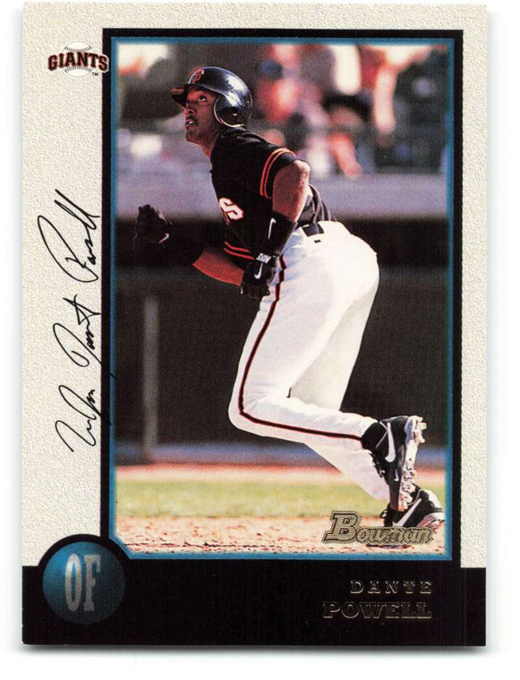 1998 Bowman #214 Dante Powell NM-MT San Francisco Giants 