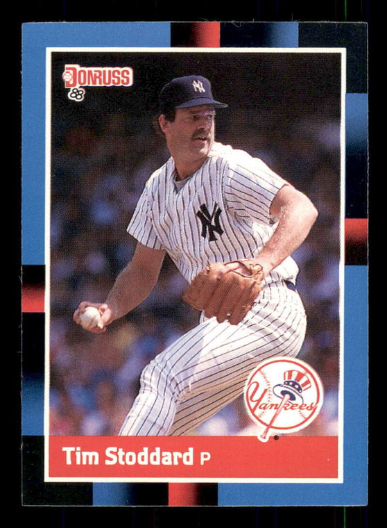 1988 Donruss #497 Tim Stoddard NM-MT New York Yankees 