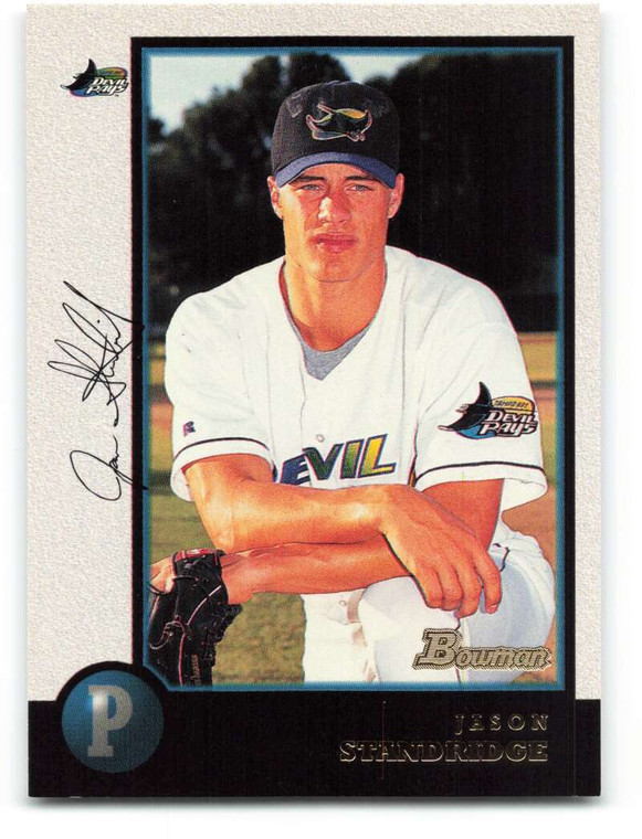 1998 Bowman #219 Jason Standridge NM-MT Tampa Bay Devil Rays 