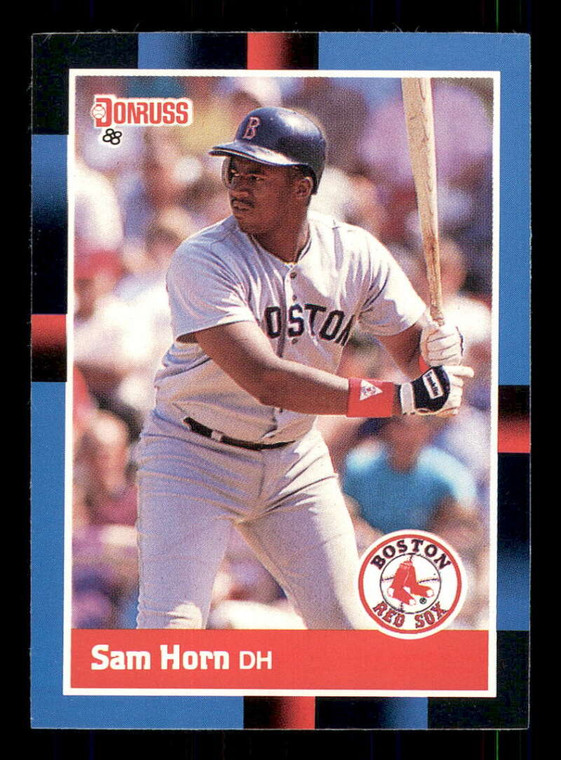 1988 Donruss #498 Sam Horn NM-MT RC Rookie Boston Red Sox 