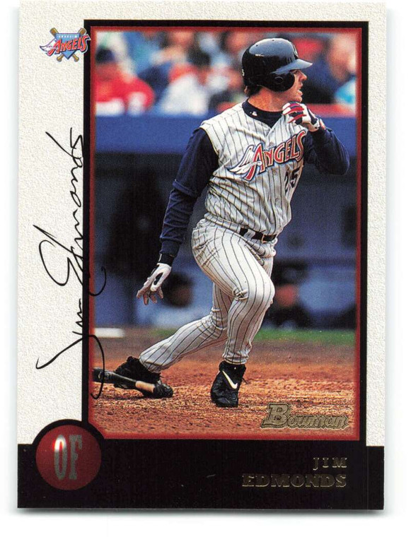 1998 Bowman #226 Jim Edmonds NM-MT Anaheim Angels 