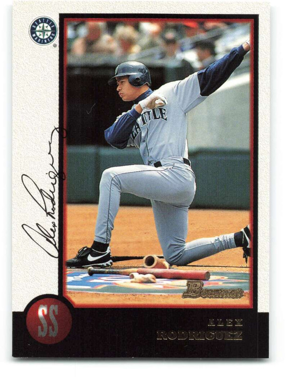 1998 Bowman #232 Alex Rodriguez NM-MT Seattle Mariners 