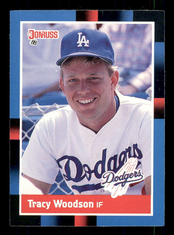 1988 Donruss #499 Tracy Woodson NM-MT RC Rookie Los Angeles Dodgers 