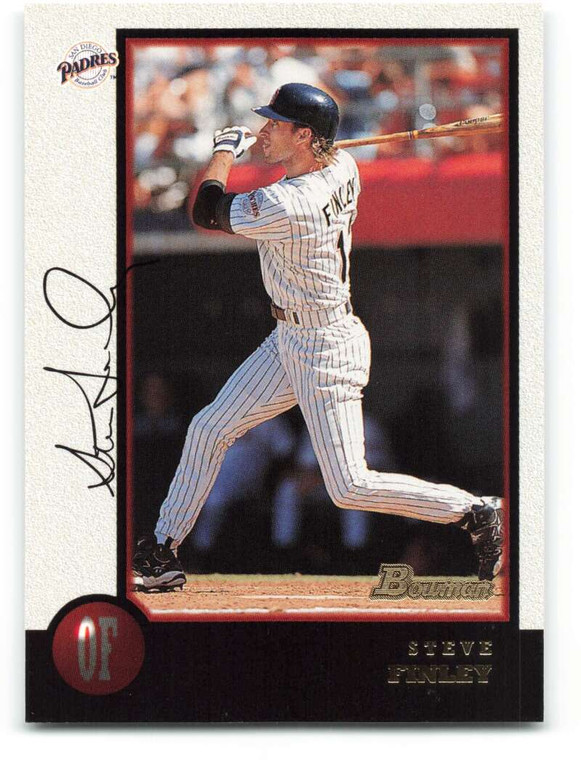 1998 Bowman #252 Steve Finley NM-MT San Diego Padres 