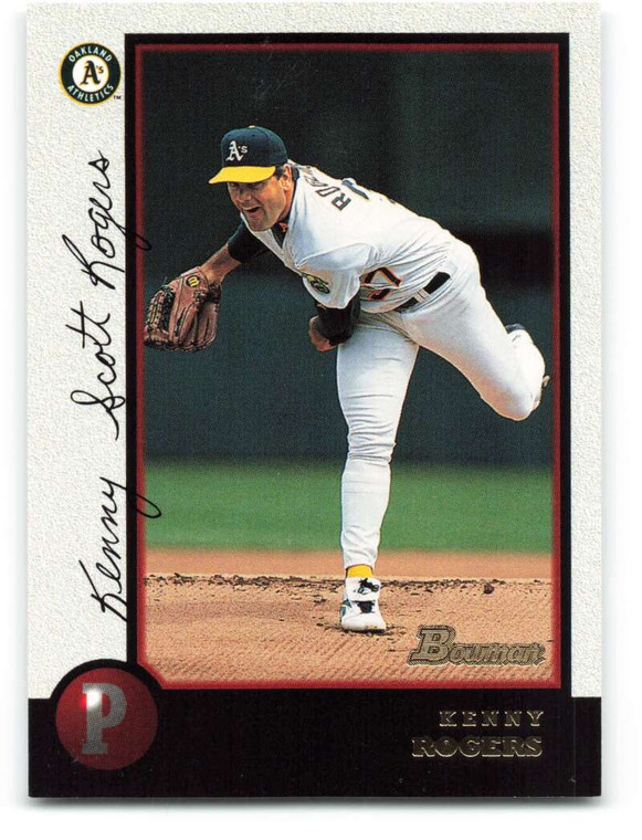 1998 Bowman #263 Kenny Rogers NM-MT Oakland Athletics 