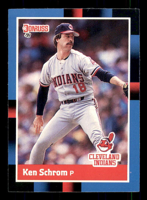 1988 Donruss #501 Ken Schrom NM-MT Cleveland Indians 