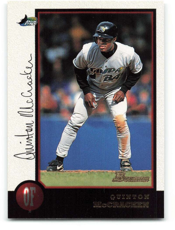 1998 Bowman #274 Quinton McCracken NM-MT Tampa Bay Devil Rays 