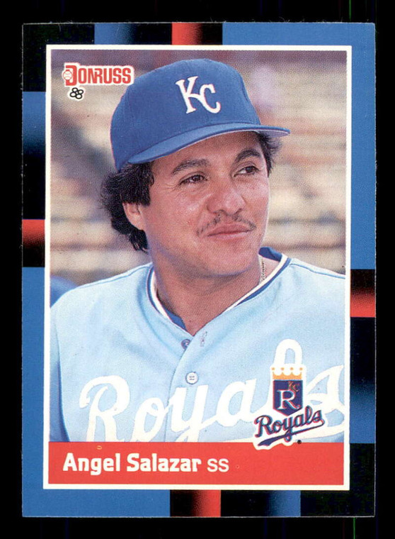 1988 Donruss #502 Angel Salazar NM-MT Kansas City Royals 