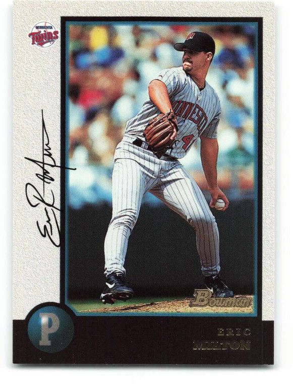 1998 Bowman #298 Eric Milton NM-MT Minnesota Twins 