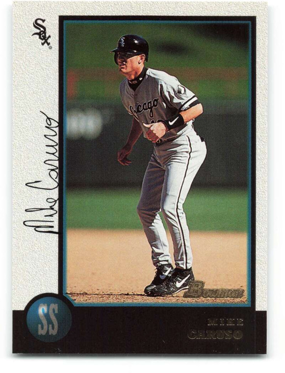 1998 Bowman #299 Mike Caruso NM-MT Chicago White Sox 