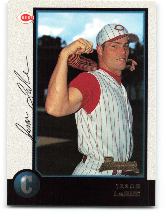 1998 Bowman #309 Jason LaRue NM-MT RC Rookie Cincinnati Reds 