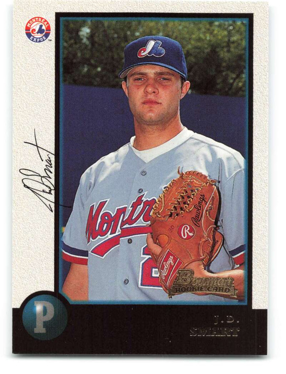 1998 Bowman #324 J.D. Smart NM-MT Montreal Expos 