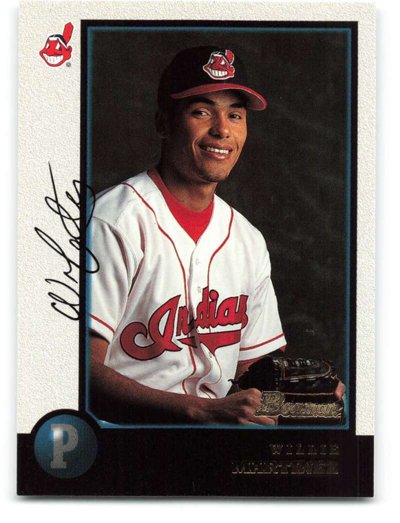 1998 Bowman #325 Willie Martinez NM-MT Cleveland Indians 