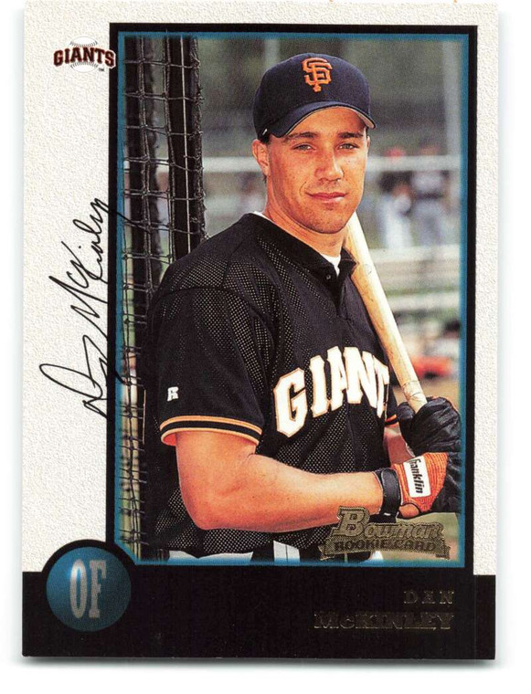 1998 Bowman #329 Dan McKinley NM-MT RC Rookie San Francisco Giants 