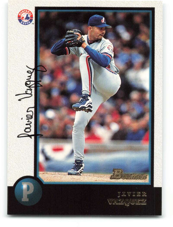 1998 Bowman #339 Javier Vazquez NM-MT Montreal Expos 