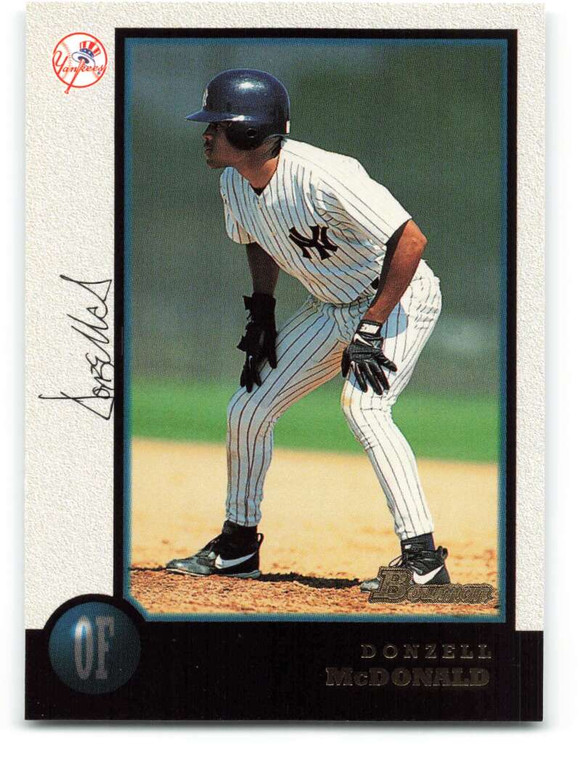 1998 Bowman #350 Donzell McDonald NM-MT New York Yankees 