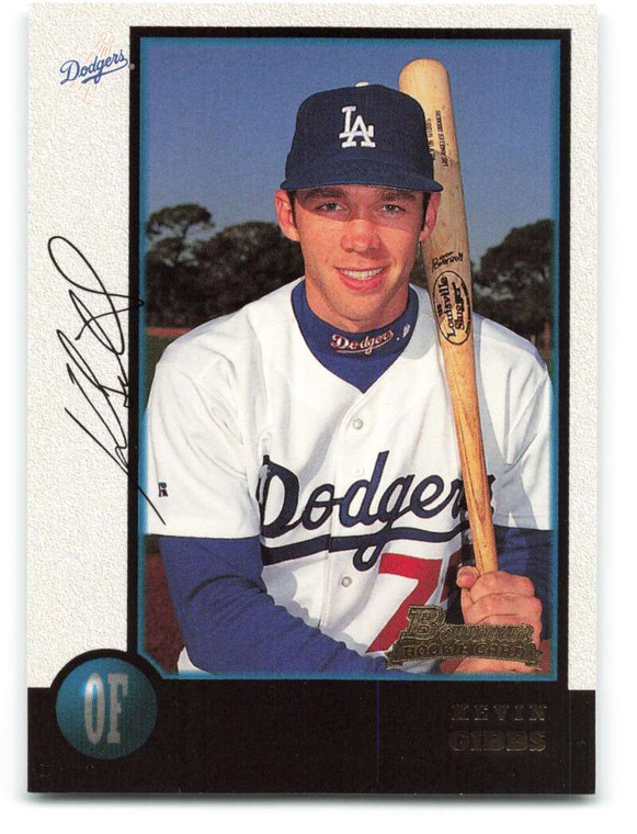 1998 Bowman #365 Kevin Gibbs NM-MT RC Rookie Los Angeles Dodgers 