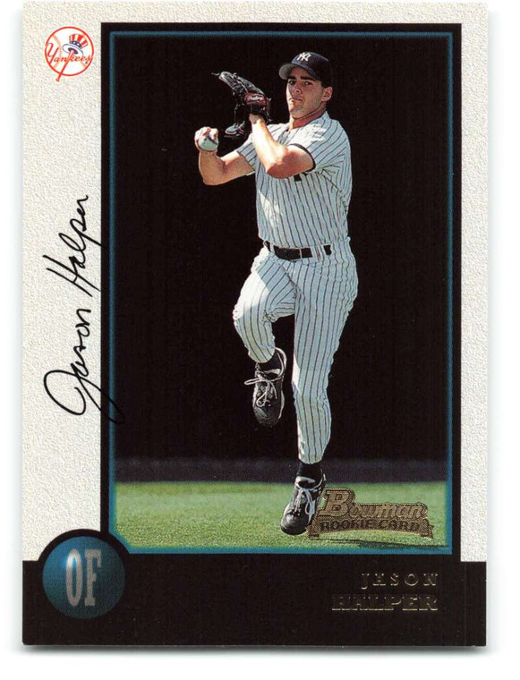 1998 Bowman #373 Jason Halper NM-MT RC Rookie New York Yankees 