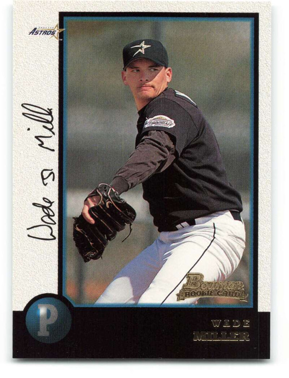 1998 Bowman #385 Wade Miller NM-MT RC Rookie Houston Astros 